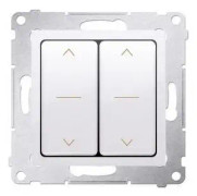 Kontakt-Simon Shutter switch Kontakt-Simon 54 DZW2.01/11 double roller shutter, white