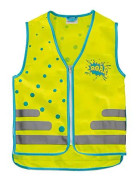 ROTH säkerhetsväst för barn ReflActions "Roar", gula reflekterande ytor, fluorescerande material - 1 st (89316)