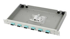 Telegärtner Karl Gärtner skarvbox med adaptrar 12LCD PhBz turquoise1HE TNSB-B (H02030A0659)
