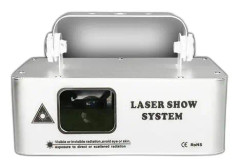 500mw RGB Laserstråle Linjeskanner Projektor - DJ Disco Scenbelysning Effekt för Fester, Bröllop, Helgdagar & Klubbar