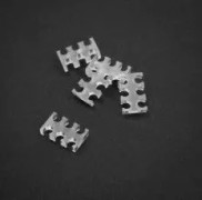 King Mod Service 6-Slot Cable Comb 4mm Large - Clear - Set of 5