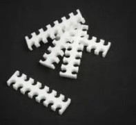 King Mod Service 14-Slot Cable Comb 4mm Large - White - Set of 5