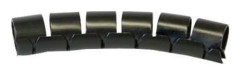 FIXIT-EASY spiralkabelslang, max. buntdiameter 23 mm, svart, 10 m rulle För att skydda och bunta kabel-/ledningsstöd utan förlust av flexibilitet med
