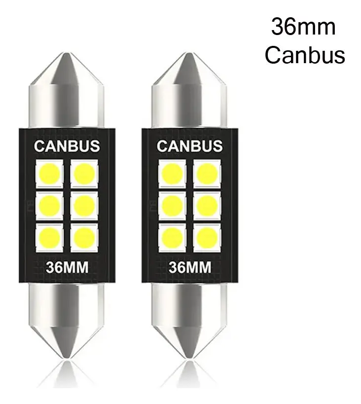 Canbus C5W 36mm spollampa Led 6000K 2-pack 350lm festoon c10w