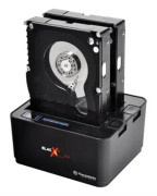 Thermaltake BlacX Duet 5G - Lagringskontroll - 2,5", 3,5" - 2 kanaler - SATA 6Gb/s - USB 3.0
