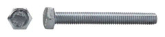 Dresselhaus 4001796162534, Trubbig skruv, Galvaniserad metall, M10, Helt gängad, Sexkantshuvud, Metallisk