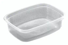 Plastbakke mini 65 PP klar 108x82x28mm 125ml 1000stk/kar