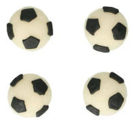 Sockerdekoration Ätbara Fotbollar 8 st - FunCakes