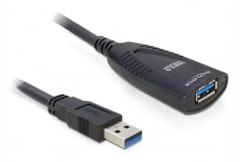 Delock USB Cable - USB-förlängningskabel - USB typ A (hane) till USB typ A (hona) - USB 3.0 - 5 m - aktiv