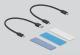 Delock External USB Type-C Combo Enclosure for M.2 NVMe PCIe or SATA SSD - Förvaringslåda - M.2 - M.2 NVMe Card / SATA 10Gb/s - USB 3.2 (Gen 2)