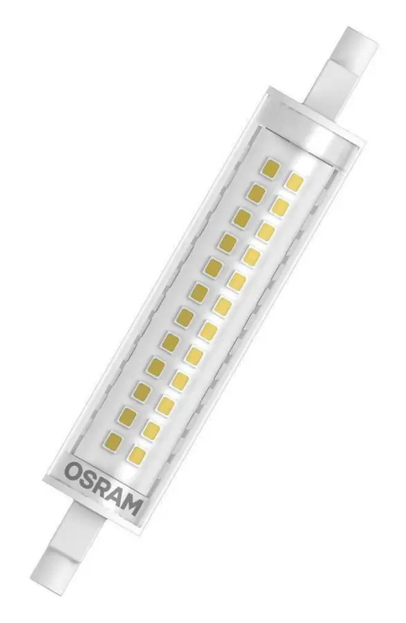 OSRAM 4058075432734 LED EEK A++ (A++ - E) R7s Kolvform 11 W = 100 W Varmvit (Ø x L) 20 mm x 118 mm 1 st