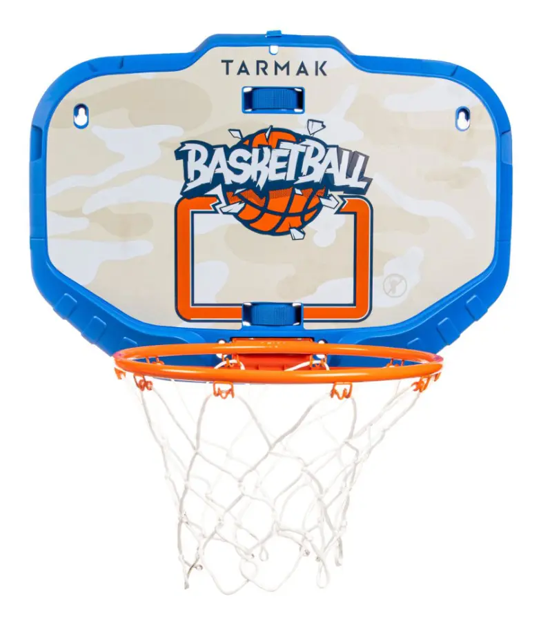 Basketkorg med väggfäste. flyttbar - SET K900 blå/orange