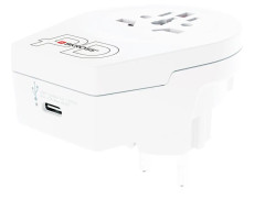 Skross 1.500290, Typ F, Universal, Typ B, Typ A, Typ B, Typ C, Typ G (UK), Typ I (AU), Typ J (CH), Typ L (IT), Typ N (BR), 100 - 250 V, 50 - 60 hz
