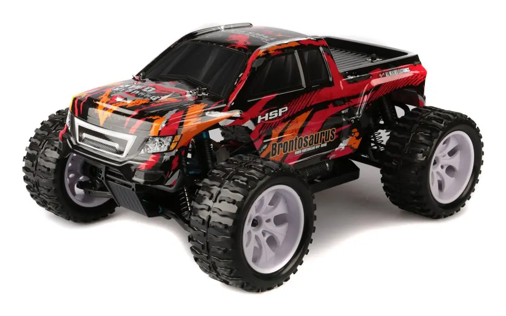 HSP Brontosaurus 1:10 Red Monster :: Komplett