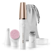 Braun Braun Pro 912 FaceSpa, 3-i-1 ansiktsbehandlingsapparat, batteridriven, vit/brun