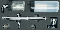 Airbrush DH-125, 0,5mm Gravity-feed 7, 22 & 80cc