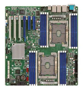 ASRock Rack EP2C621D16-4LP - Moderkort - SSI EEB - Socket P - 2 processorer som stöds - C621 - USB 3.1 Gen 1 - 4 x Gigabit LAN - Inbyggd grafik (EP2C6
