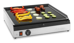MILANTOAST - Maxi stektopp i slätt keramiskt glas 51x54cm 220-240V 50 / 60Hz 2,8kw