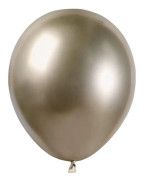 GoDan Glänsande champagneballonger 13cm 100st