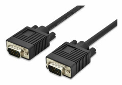 ASSMANN - VGA-kabel - HD-15 (VGA) (hane) till HD-15 (VGA) (hane) - 1,8 m - svart