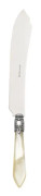 Oxford Pearly Ivory Pie Knife Antik Silver Ring