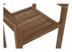 Kerti szék DKD Home Decor Brun Teak 58 x 48 x 91 cm (58 x 48 x 91 cm)