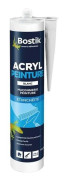 BOSTIK ACRYL PEINTURE Akrylfogar och sprickor - Special för målare - Interiör - Vit - 310 ml patron