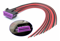 30cm 16Pin Fast terminalförlängning Kabel Kvinnlig Plug för Volkswagen