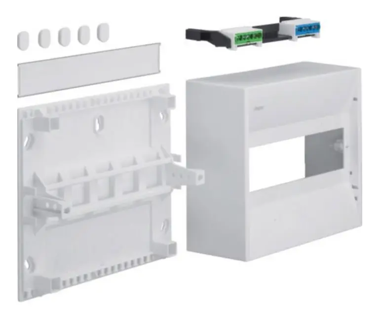 Hager minikapsling 1x10 moduler GD110N utanpåliggande