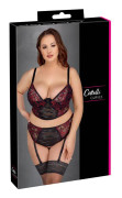Bra Set black/red 95E/2XL