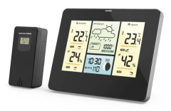Hama WLAN Weather Station with App, Outdoor Sensor, Thermometer/Hygrometer/Baro.
