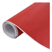 vidaXL Bilfoliering 2 st 4D röd 100x150 cm