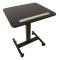 Mobilt skrivbord ERGO 60x52cm, svart
