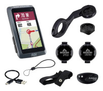 Sigma ROX 12.1 EVO Sensor Set - Night Grey Cykel-gps Cykel Europa Bluetooth®, GPS, GLONASS
