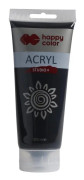 Happy Color Acrylic paint Studio Happy Color 200ml lamp black