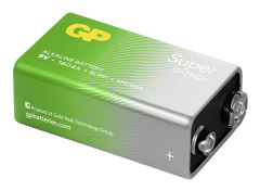 GP Super Alkaline - Batteri 9V - alkaliskt