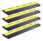 Kabelskydd 4 st 2 kanaler gummi 101,5 cm - Kabelskydd - Kabelramp - Home & Living