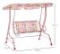 Rootz Gunglekplats för barn - Rosa - Metall, Polyester - 43,3 cm x 27,55 cm x 43,3 cm