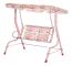 Rootz Gunglekplats för barn - Rosa - Metall, Polyester - 43,3 cm x 27,55 cm x 43,3 cm