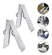 Laddningsrampe - XMTECH - Pack om 2 - Galvaniserat stål - 400 kg - Sklisäker