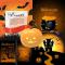 TANBABY Halloween dekorationsprojektor Pratande pumpalykta med inbyggd högtalare nattlampa för fest