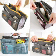 Väska Organizer Hand Förvaring Organizer Påse Kort Rese Makeup