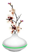 Bluetooth Vase Touch Lamp Högtalare - HIGH-TECH & WELLBEING - Vit - Trådlös - Nätverksljudspelare
