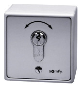 Somfy 1871148 Nyckelbrytare Infälld, Utanpåliggande