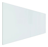 Glasskiva för öppen spis rektangulär 120x50 cm - Glasskiva - Glasskivor - Home & Living