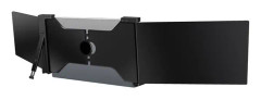 SALALIS Dubbel 15,4 tums Bärbar Triple Monitor Expansionsskärm FHD 1080P IPS Typ C Power Notebook Computer
