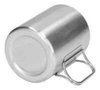 Omabeta rostfri kopp korrosionsbeständigt hopfällbart handtag Vikdesign Utsökt kaffemugg