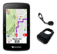 Bryton Rider S800 E GPS-dator - svart - TU
