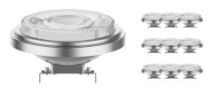 Flerpack 10x Noxion Lucent LED Spot G53 AR111 11.7W 800lm 24D - 927 Extra Varm Vit | Bästa färgåtergivning - Dimbar - Ersättare 75W