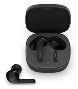 Belkin SoundForm Flow - True wireless-hörlurar med mikrofon - inuti örat - Bluetooth - aktiv brusradering - svart